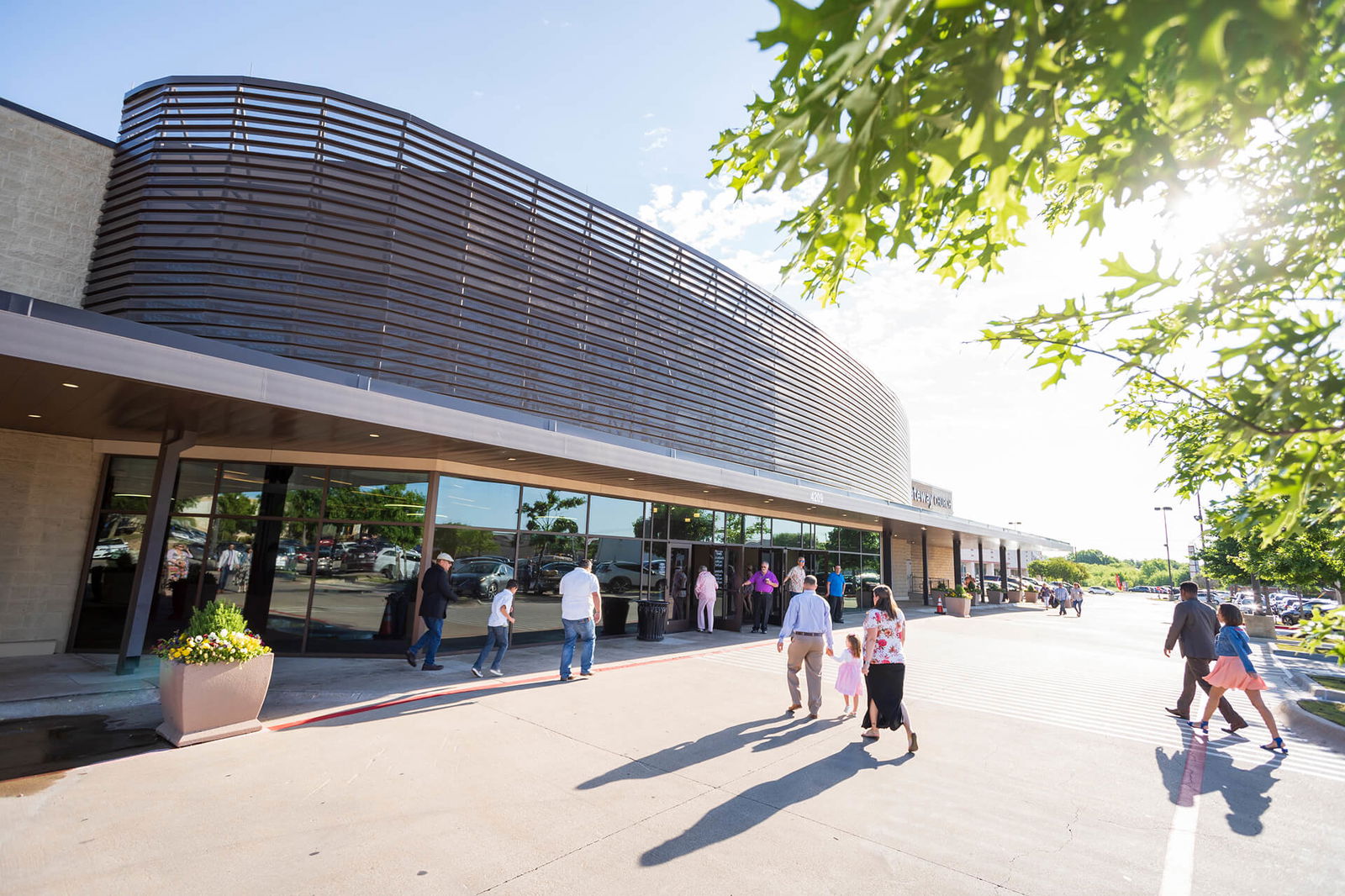 Outside of Gateway Church North Fort Worth