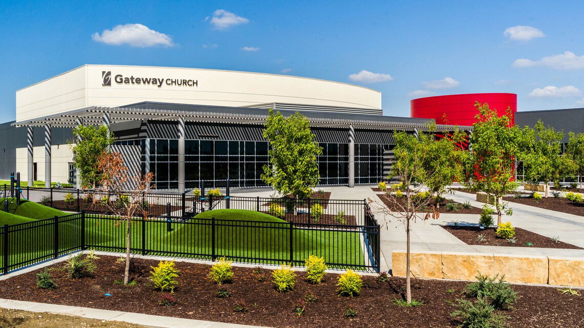 Outside of Gateway Church Frisco